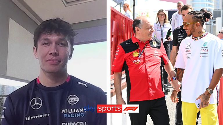 Albon: Hamilton move to Ferrari is amazing for the sport | &#39;My focus is on Williams&#39; 