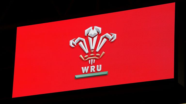 Wales Captains Run - Principality Stadium - Friday February 3rd
General view of the Wale Rugby Union logo after the Captains Run at Principality Stadium, Cardiff. Picture date: Friday February 3, 2023.